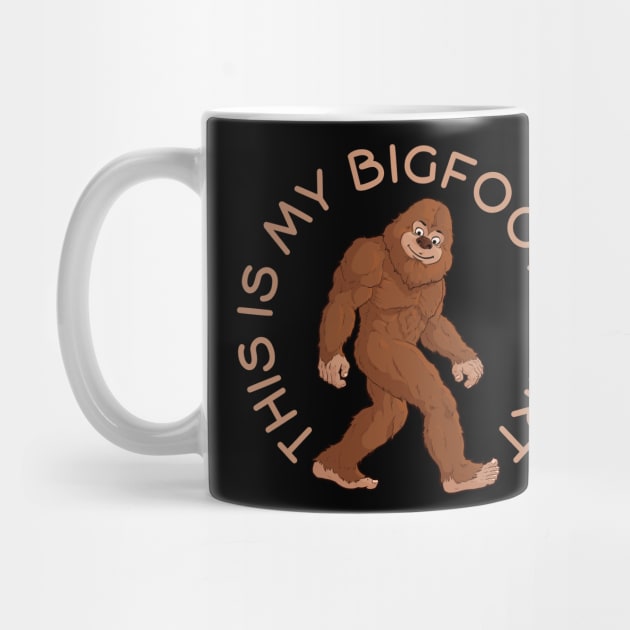 This Is My Bigfoot Shirt by Jay Diloy